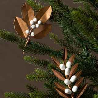 bronze leaf ornament