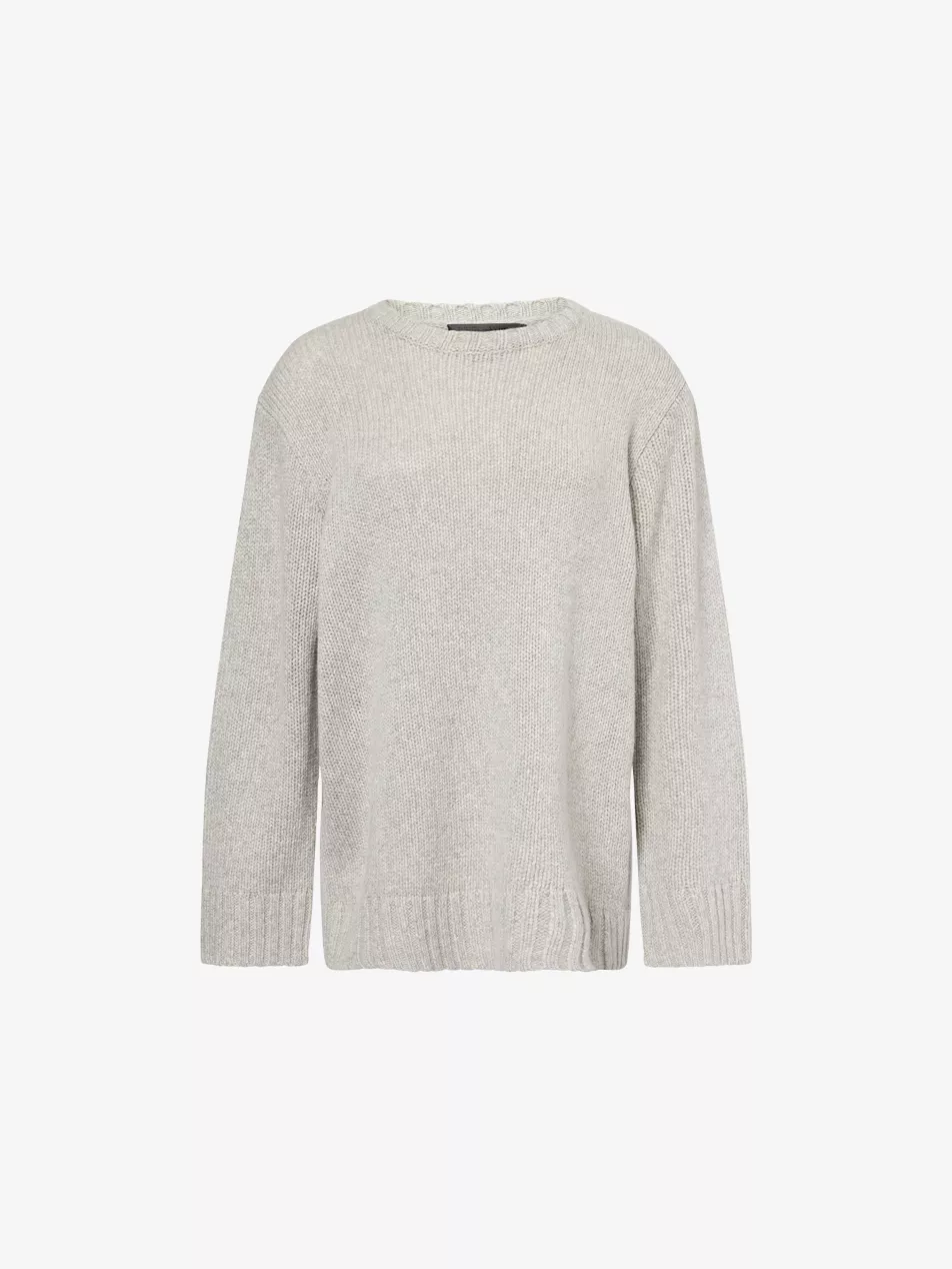 Amelia Round-Neck Cashmere Jumper