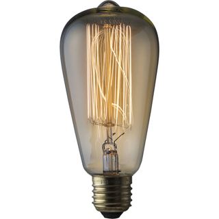 rustic bulb is perfect for creating a cosy atmosphere in a living room or bedroom