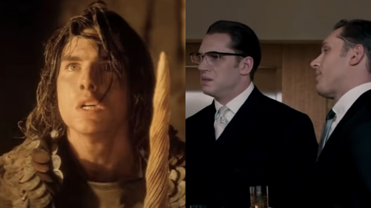Tom Cruise in Legend and Tom Hardy in Legend