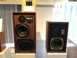 KEF Reference 104aB on the right and the KEFKIT 1 on the left.