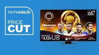 Hisense U8QG 65 inch price cut deal image