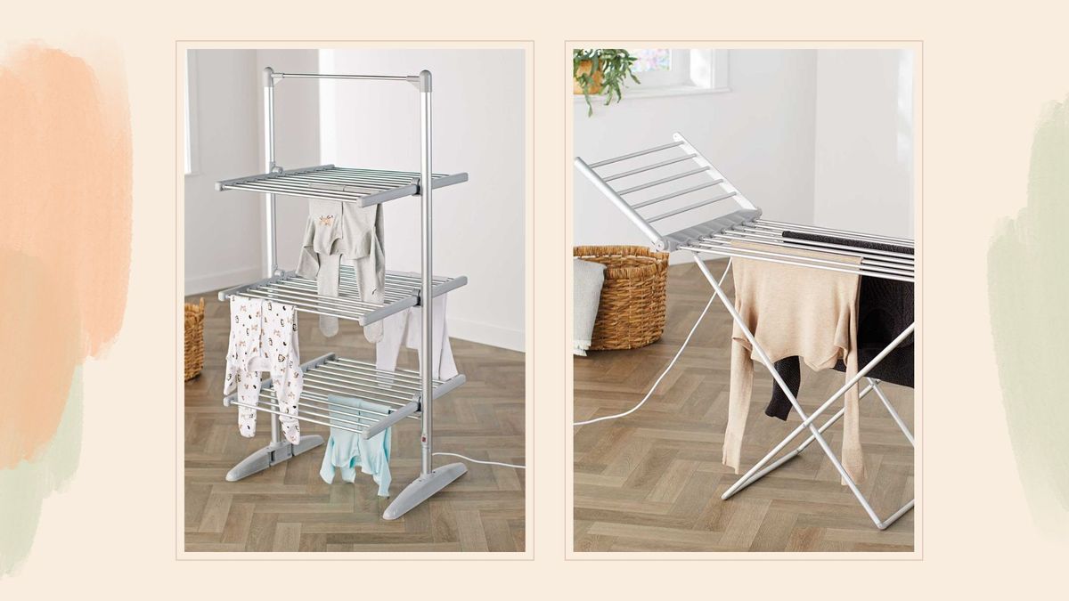 Don't miss the Aldi heated clothes airer: it's back in stock | Woman & Home