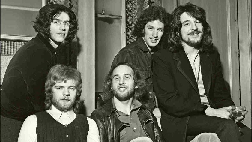 Family posing for a photograph in 1969