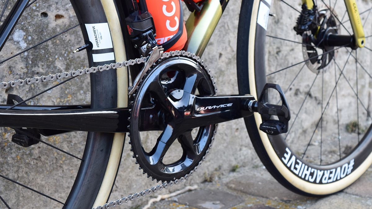 CCC Team are one of a number of WorldTour teams that run Shimano's power meters