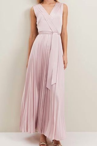 Phase Eight Pleat Maxi Dress