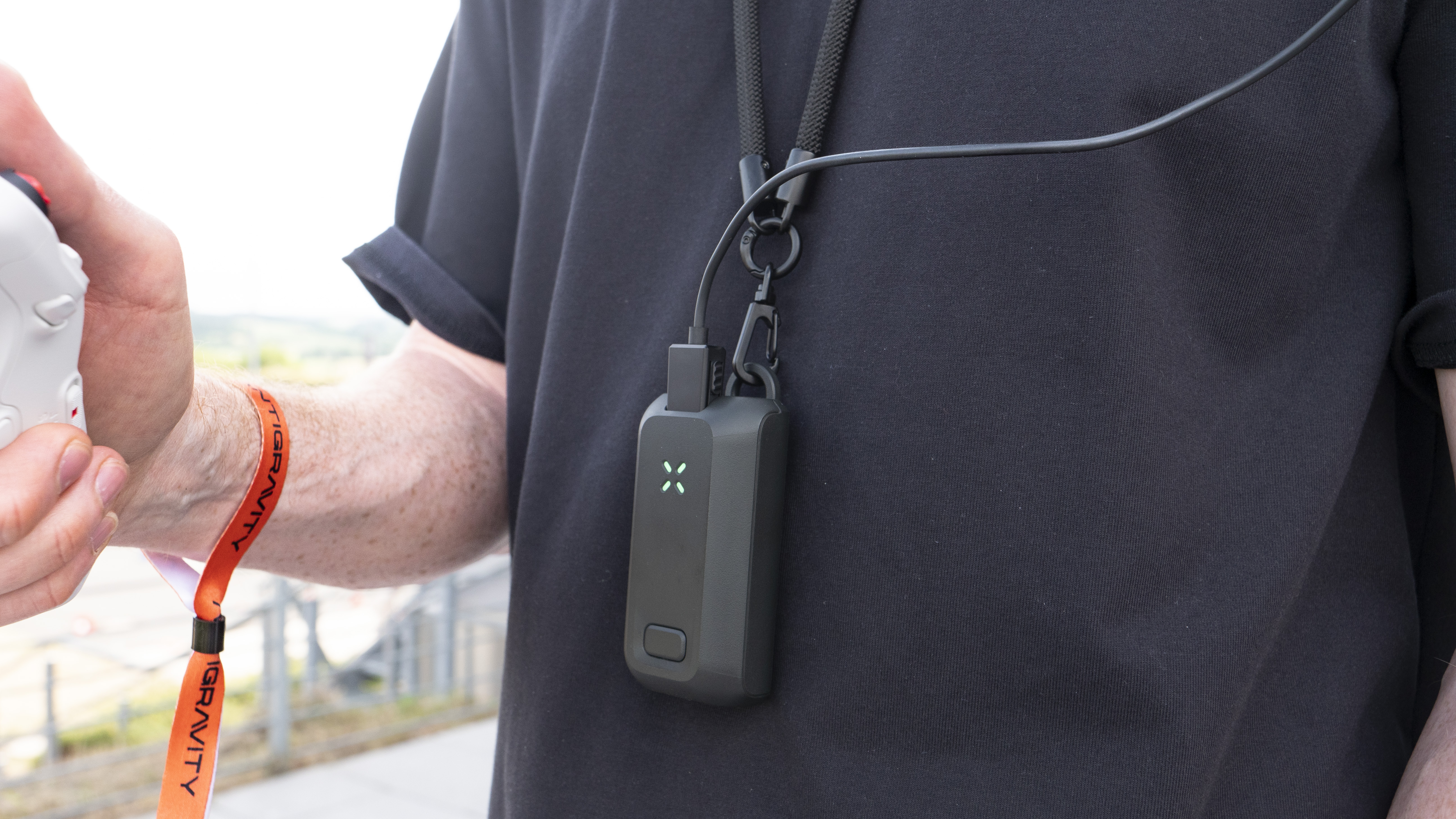 Antigravity A1 drone headset's battery pack