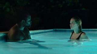 Brian Tyree Henry and Jennifer Lawrence in Causeway