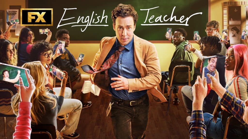 Promotional poster for English Teacher season 2 on FX