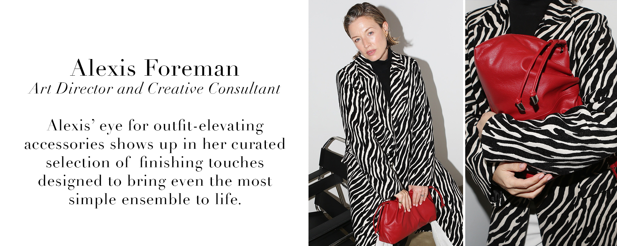 Aexis Foreman designer wish list for Who What Wear UK