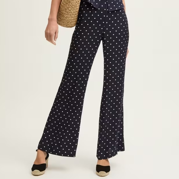 LK Bennett Elsie Polka Dot Trousers