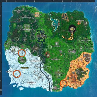 Fortnite Bullseye Locations