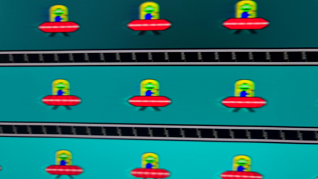 UFO testing benchmark screen