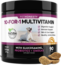 PetHonesty 10 in 1 Dog Multivitamin
RRP: $26.99 | Now: $18.89 | Save: $8.10 (30%)