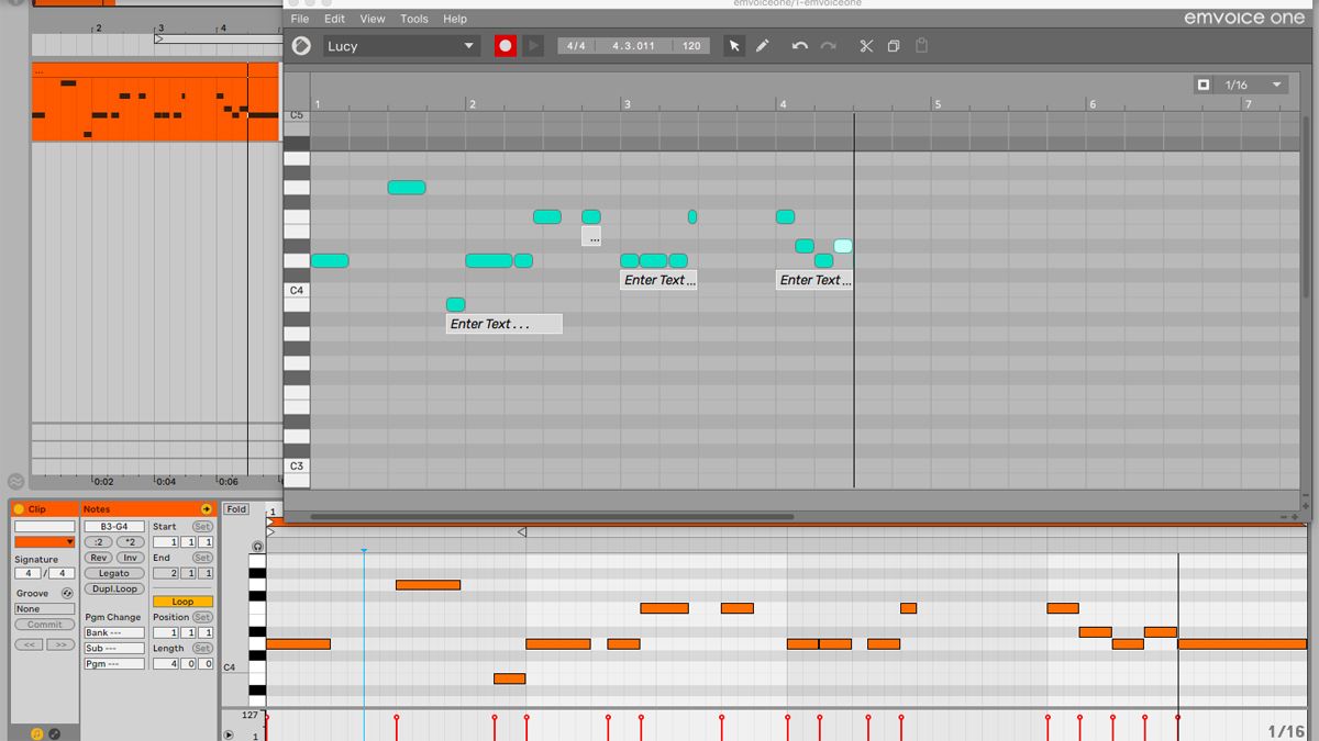 You can now use your MIDI keyboard with the “nextgen” Emvoice One
