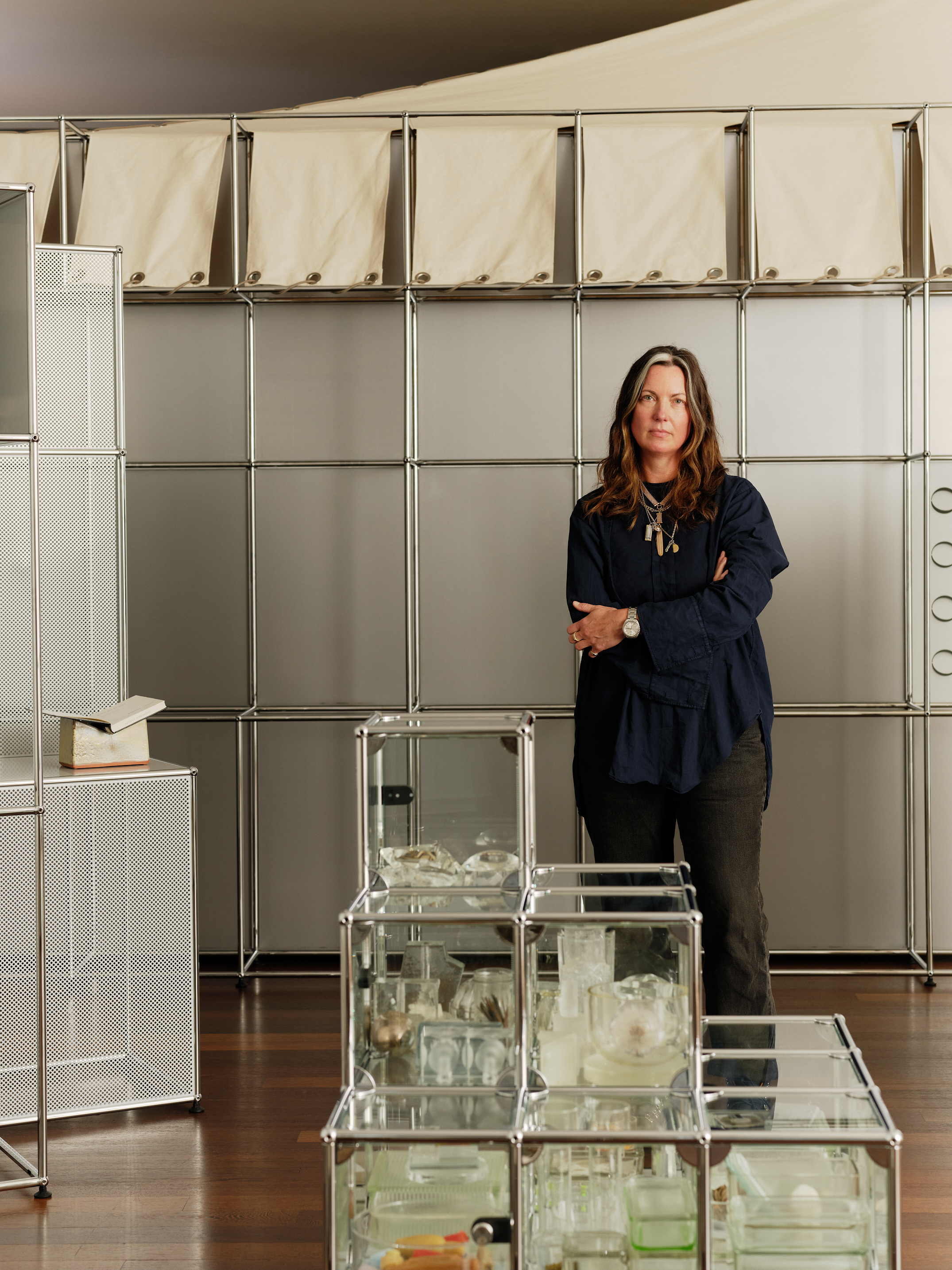 usm modular furniture and loveisenough installation in new york