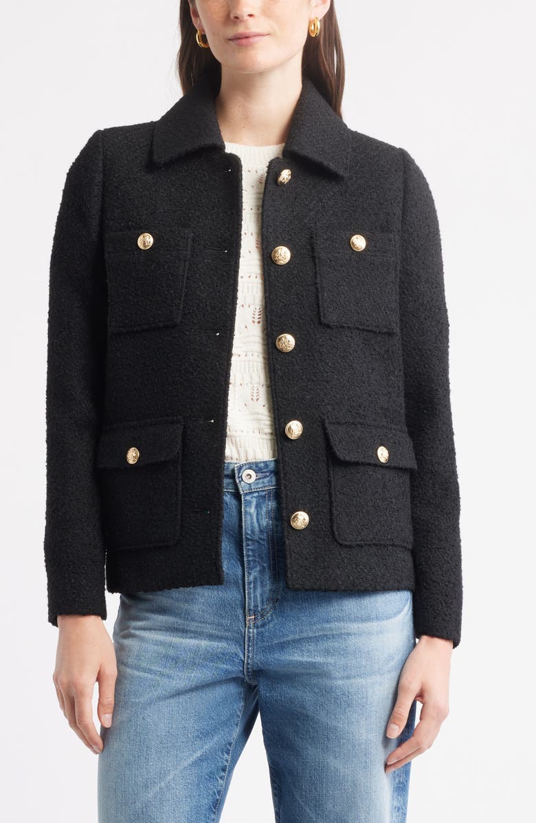 Boucl&amp;eacute; Jacket