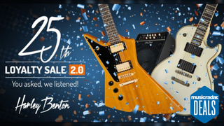 Thomann relaunches its stellar Harley Benton anniversary sale, offering 25% off 25 killer guitars and pedals for 25 days