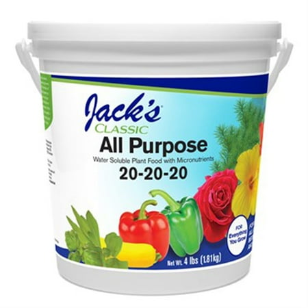 Jack's Classic All Purpose 20-20-20 Plant Food 4 Lb