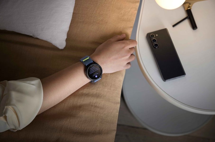 Samsung's Sleep Apnea feature present on a Galaxy Watch.