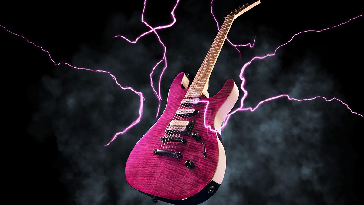 Kramer's new Striker Collection comprises hot-rodded S-style electrics in hot finishes with HSS pickup configurations, and is presented at an intermediate price point.