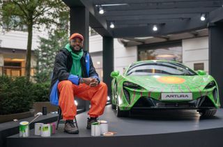 Yinka Ilori and his one-off McLaren Artura