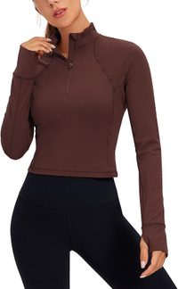 CRZ YOGA Butterluxe Long Sleeve Workout Shirt (Women's): was $36 now $30 @ Amazon