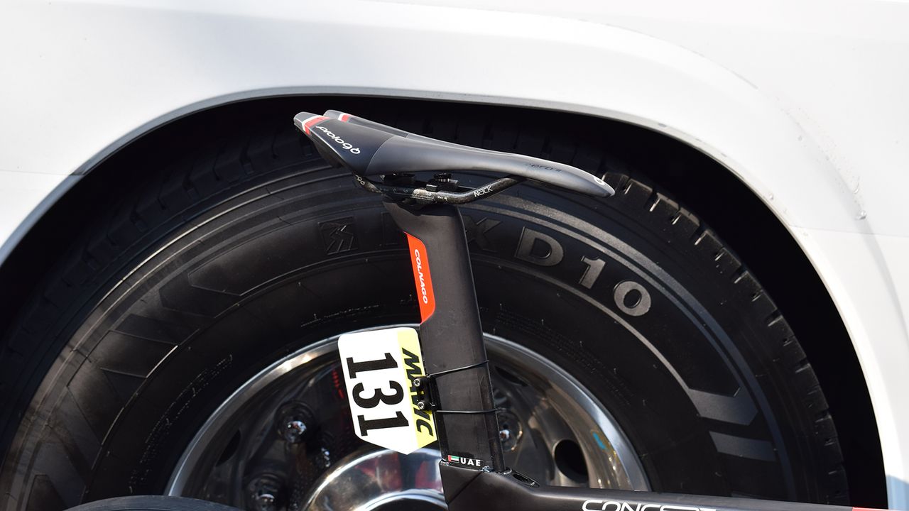 Kristoff runs a Prologo Zero saddle