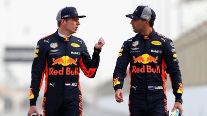 F1 Red Bull Max Verstappen Daniel Ricciardo