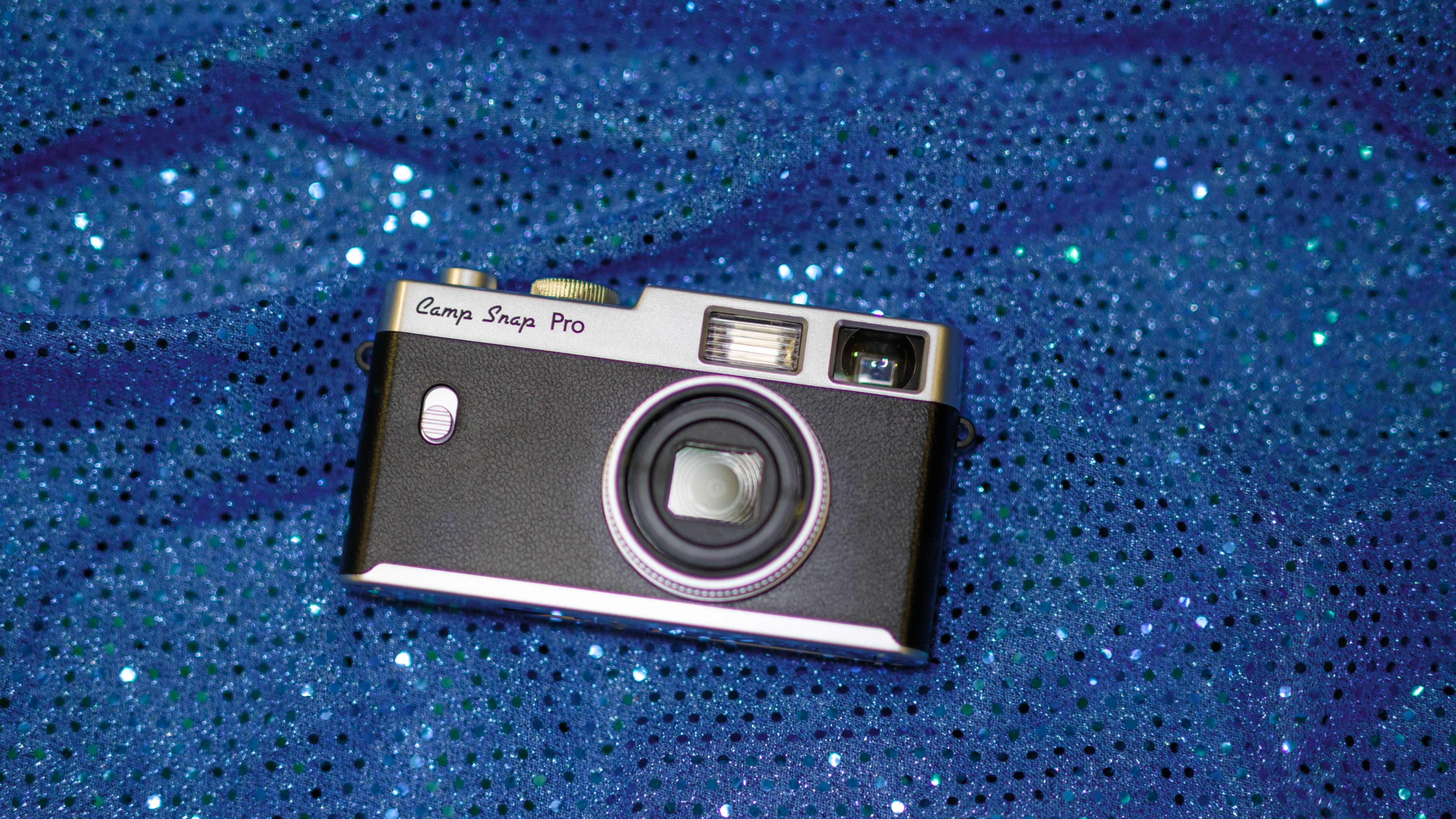 The Camp Snap CS-Pro on a colorful background