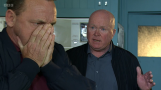 Billy Mitchell is shocked as Phil tells him that he's going to be arrested