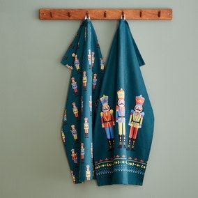 Nutcracker Tea Towels (x4)