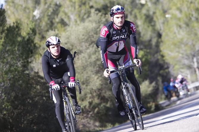Sprinter Max Averin (right) will lead the team in many races