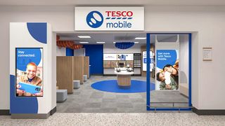 A Tesco Mobile store