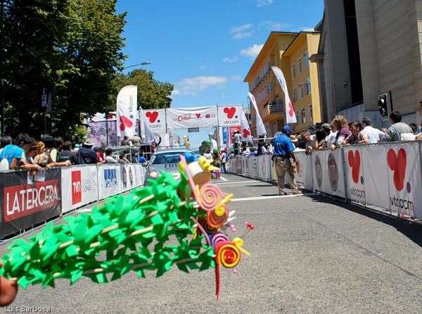 The finish in Villarrica.