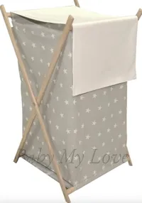 Folding Nursery Laundry Basket | £9.99 at eBay