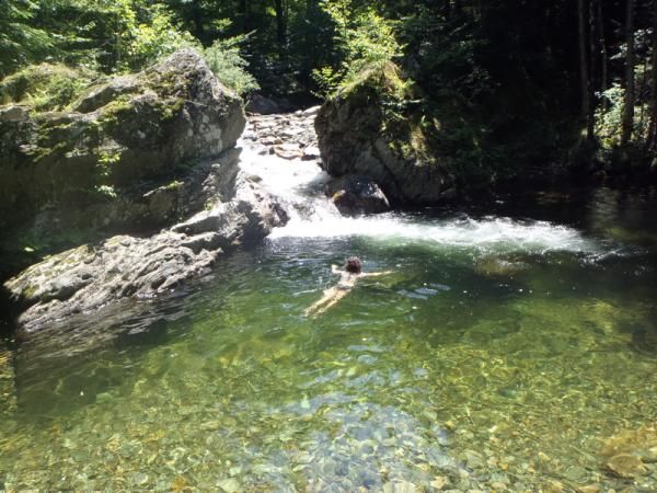 Astonishing swimming holes in Vermont.