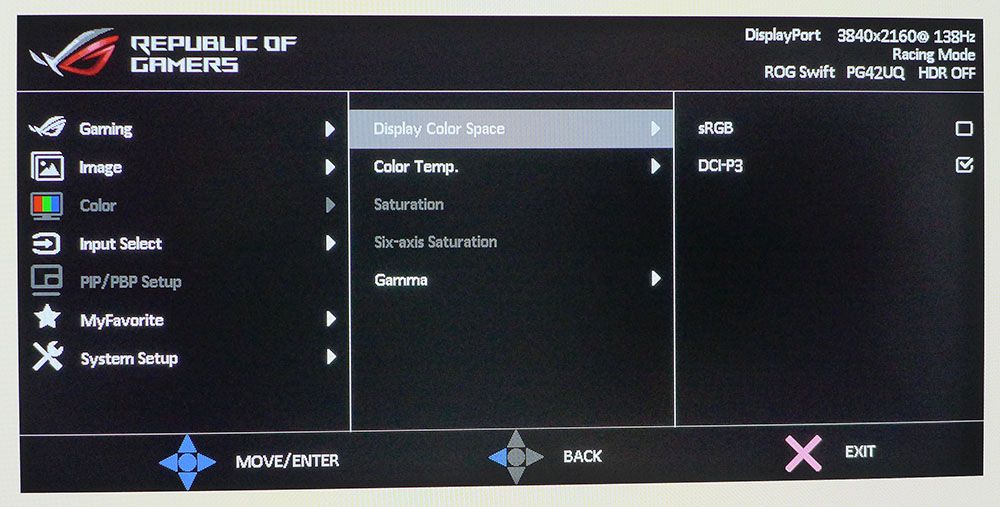 Asus ROG Swift PG42UQ