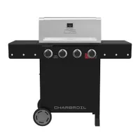 Charbroil Performance Series Black and Silver 4-Burner Liquid Propane Gas Grill Charbroil Performance Series Black and Silver 4-Burner Liquid Propane Gas Grill