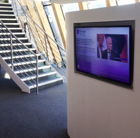 Durham University Business School Integrates Digital Signage and IPTV