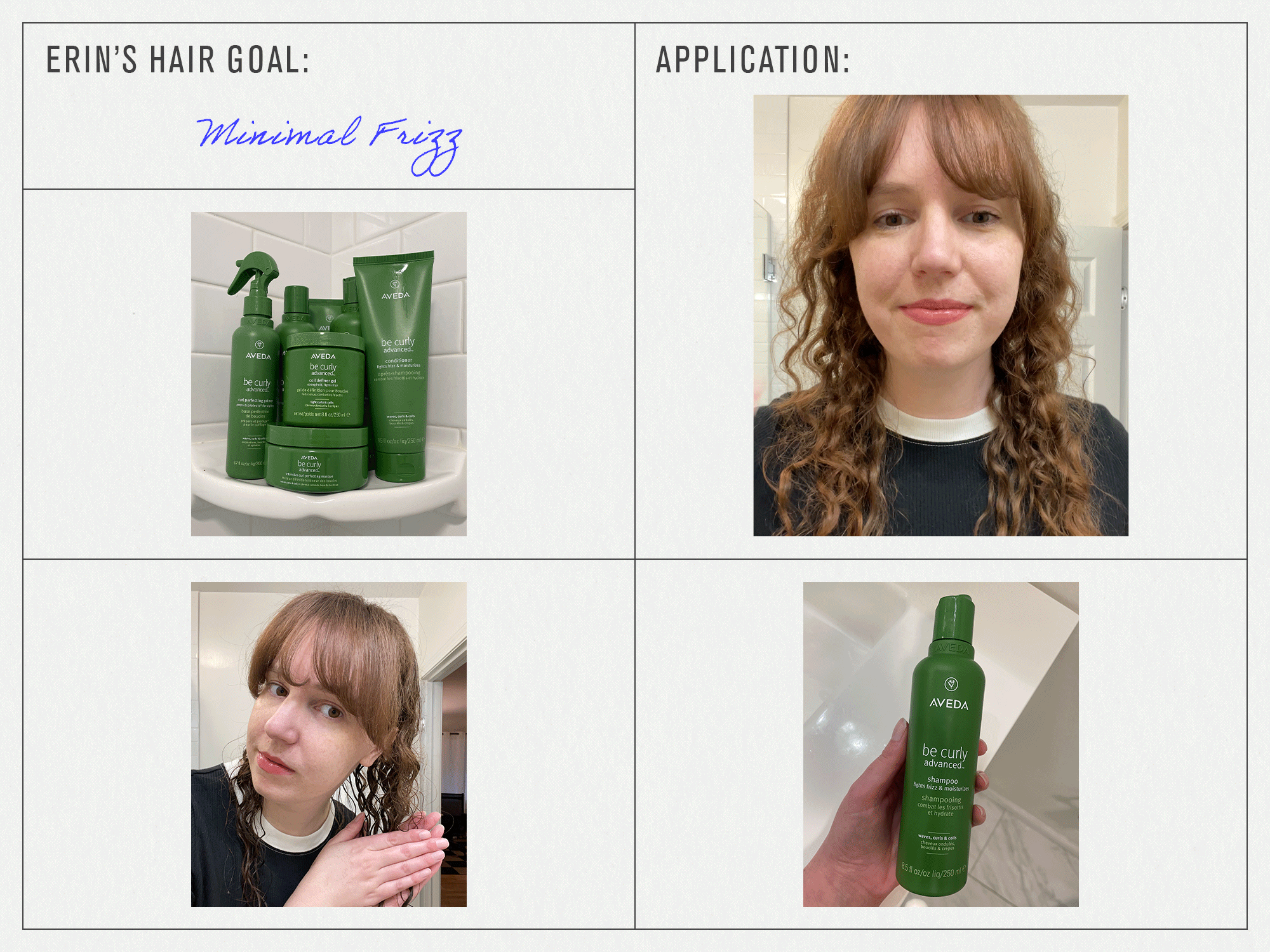 Editor Curly Hair Routine