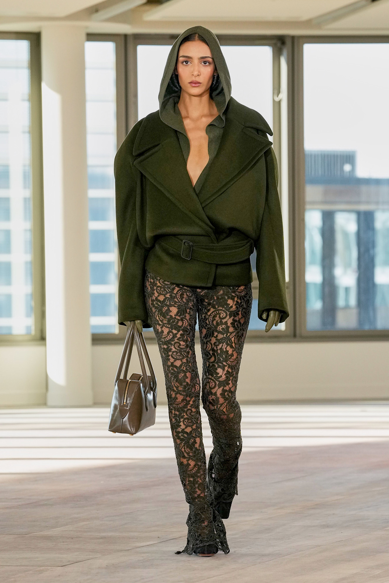 lace trend on the fall/winter 2025 runway