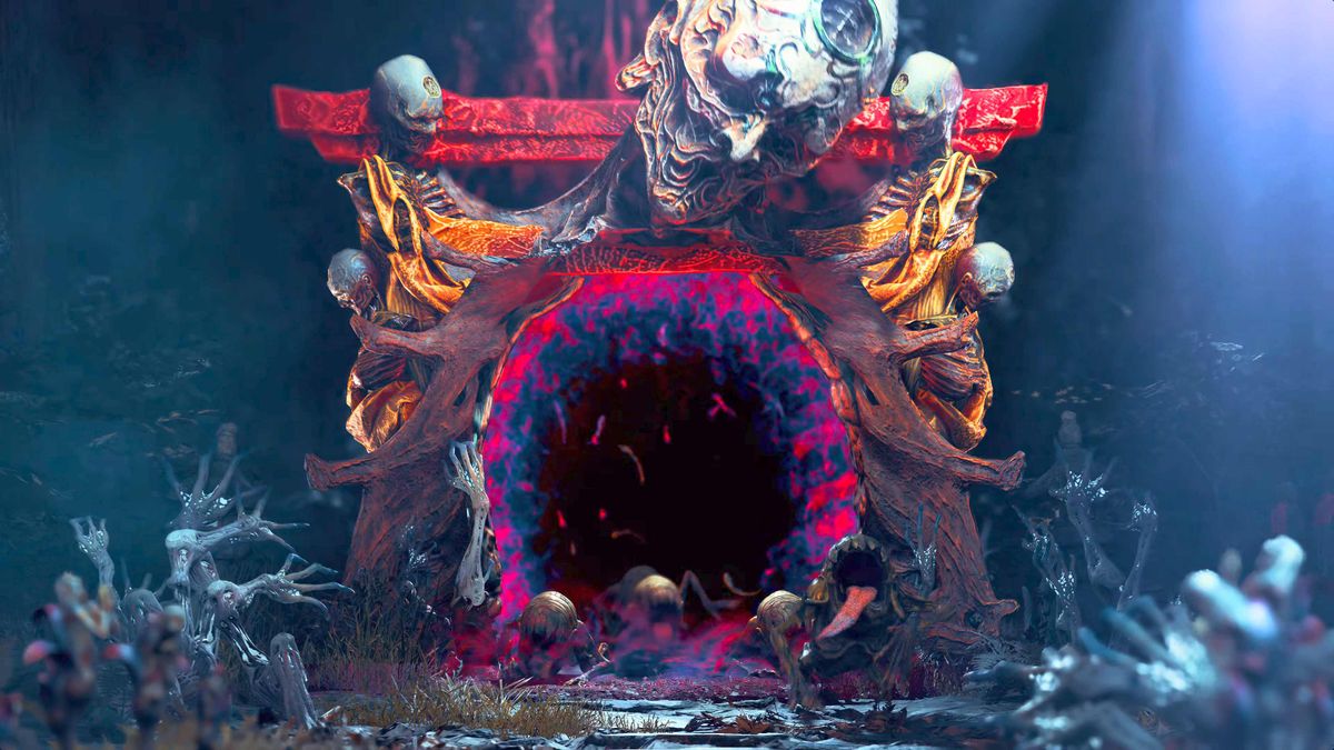 Screenshot of Kunitsu-Gami: Path of the Goddess on Xbox Series X.