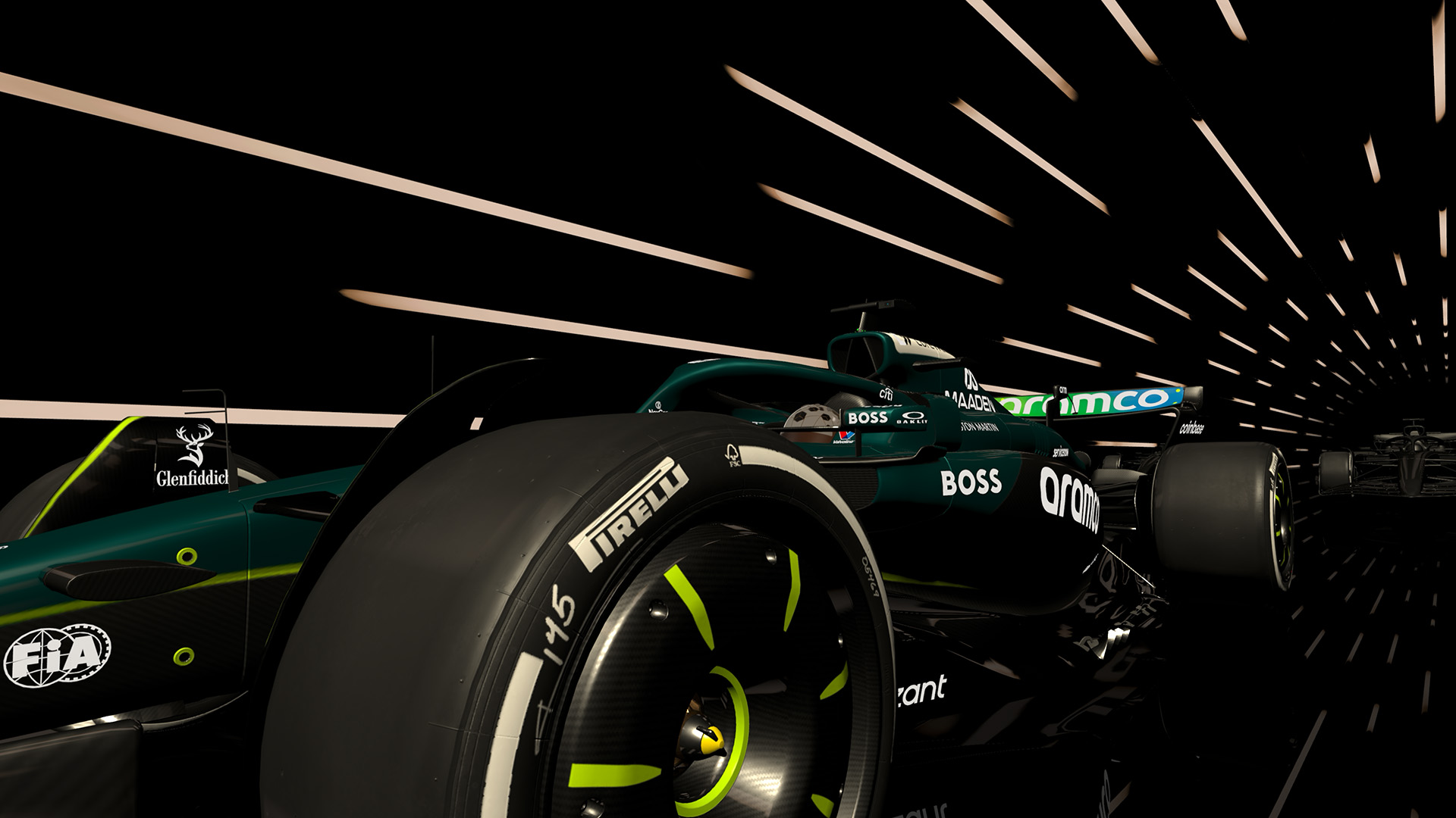 BOSS x AMF1 Immersive Spatial Experience screenshot