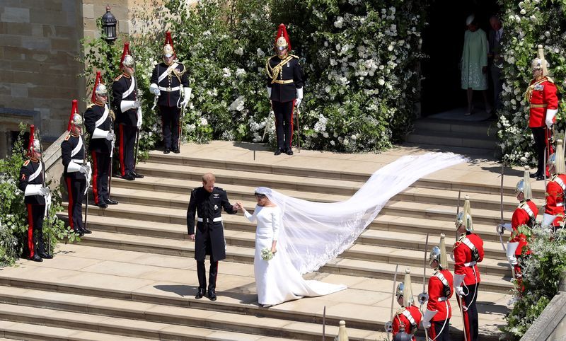 Meghan Markle Givenchy Wedding Dress