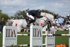 Bertram Allen riding Harley VD Bisschop at WEF