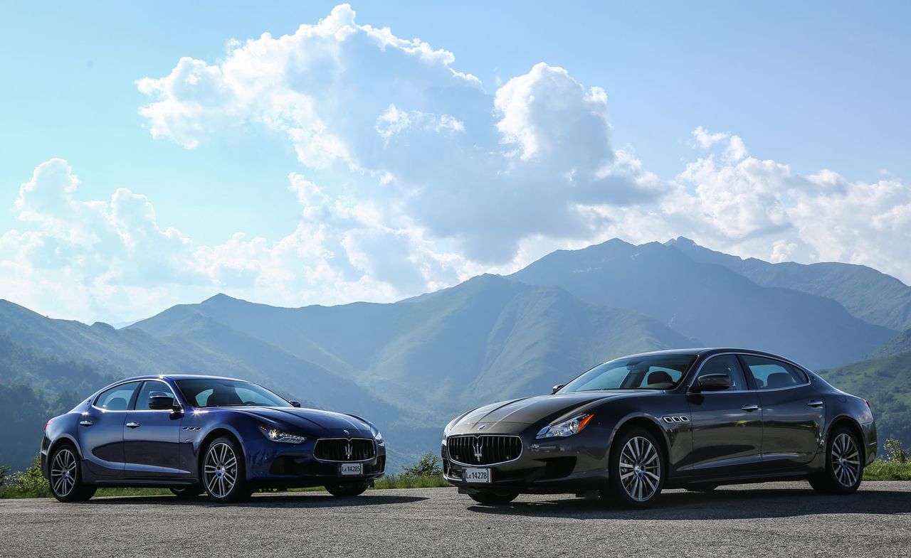 Maserati&#039;s Quattroporte and Ghibli models