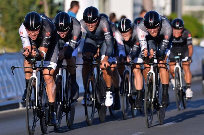 Trek in the Vuelta a Espa&ntilde;a team time trial