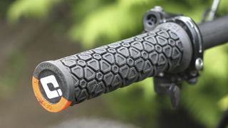 The ODI Vanquish grip fitted to a bike