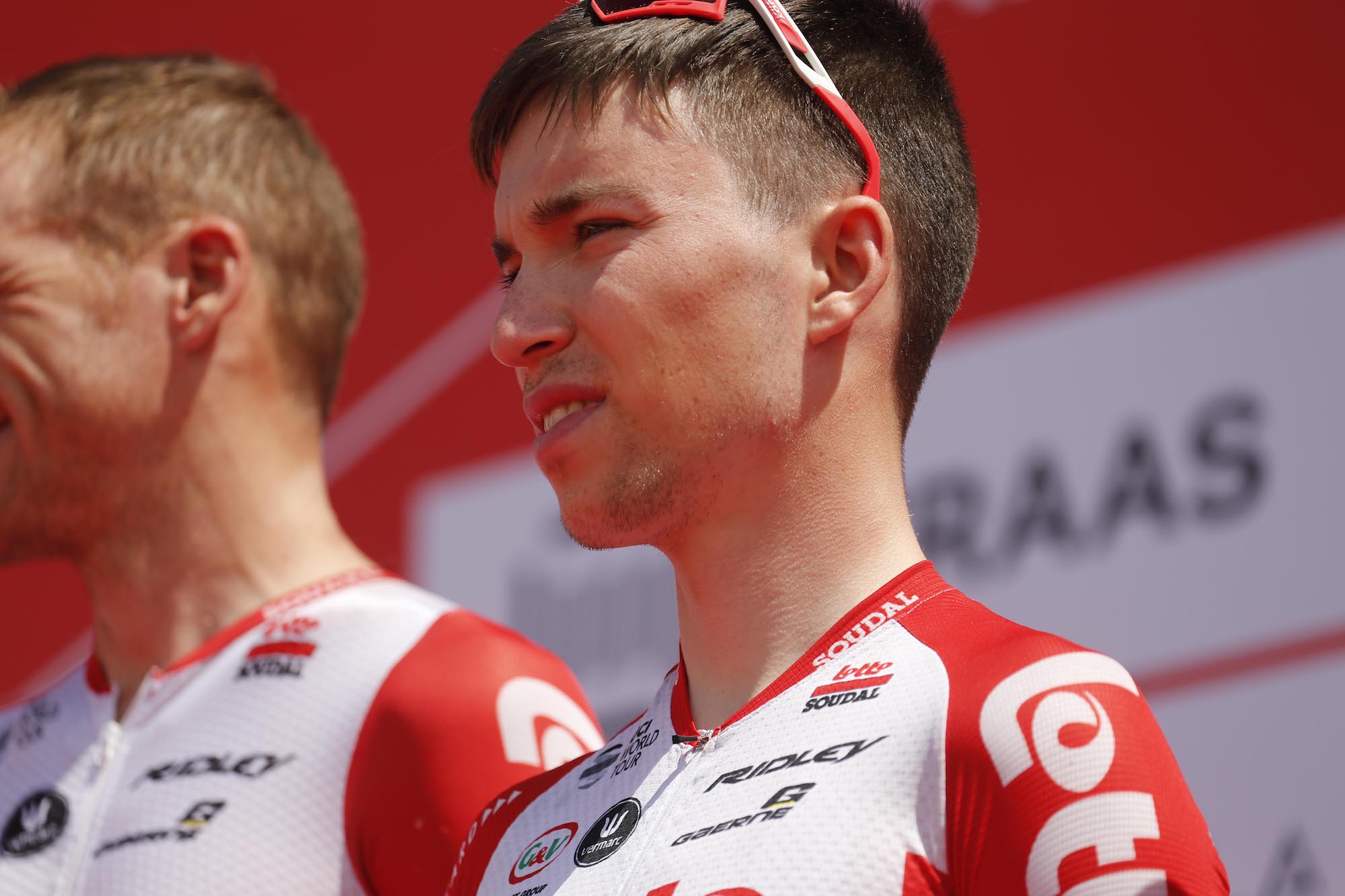 Bjorg Lambrecht Crashed After Hitting Road Reflector | Cycling Weekly